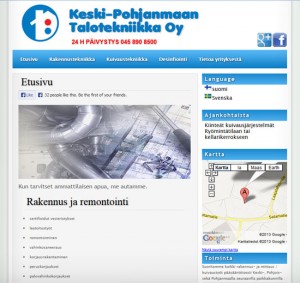Referenssit Keski-Pohjanmaan Talotekniikka Oy