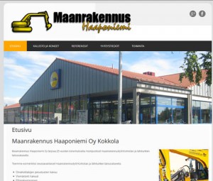 Referenssit Maanrakennus Haaponiemi